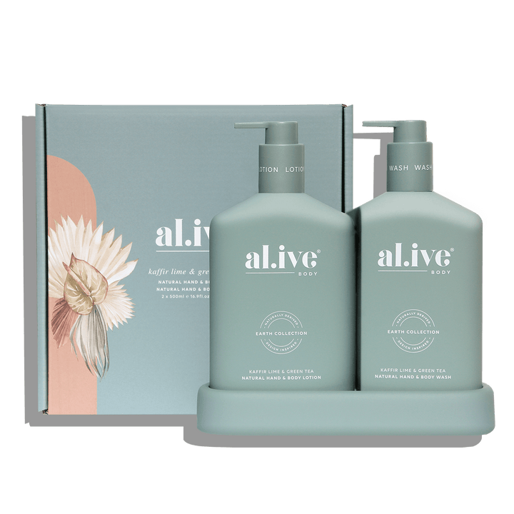 Wash & Lotion Duo - Kaffir Lime & Green Tea