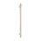 Vertical Towel Rail 40 X 950mm Warm Brushed Nickel