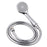 Pentro Chrome Round Handheld Shower Rail Set