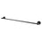 LUCID PIN Round Black Single Towel Rack Rail 800mm