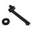 Pentro Matte Black Round Bath Spout