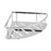 Chrome Stainless Steel Shower Shelf