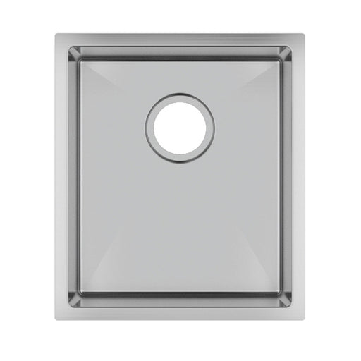 390x450x215mm 1.2mm Top/Undermount Single Bowl Kitchen Sink
