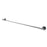 LUCID PIN Round Chrome Single Towel Rack Rail 800mm