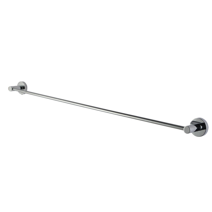 LUCID PIN Round Chrome Single Towel Rack Rail 800mm