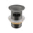 32/40mm Solid Brass Gun Metal Grey Basin Pop Up Waste with Overflow