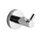 LUCID PIN Round Chrome 304 Stainless Steel Double Wall Hook