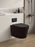 Avis Rimless Wall Hung Pan - Matte Black