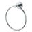 LUCID PIN Round Chrome Hand Towel Ring