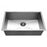 1.2mm Handmade Single Bowls Top/Undermount Kitchen/Laundry Sink 762x457x254mm