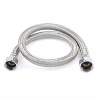 Water inlet/outlet Shower Hose Chrome 800mm