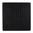 9" Square Black ABS Rainfall Shower Head