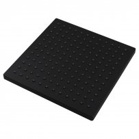 255mm 10” ABS Black Square Rainfall Shower Head