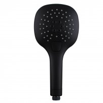 Matt Black ABS 3 Functions Handheld Shower Head Only