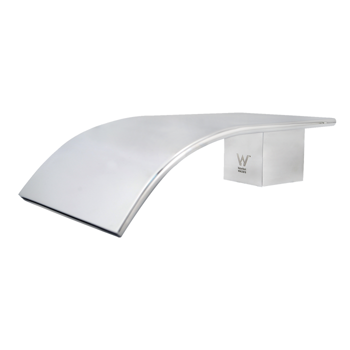Esperia Chrome Square Bath Spout
