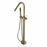 Star Freestanding Bath Mixer With Hand Shower - Brushed Bronze