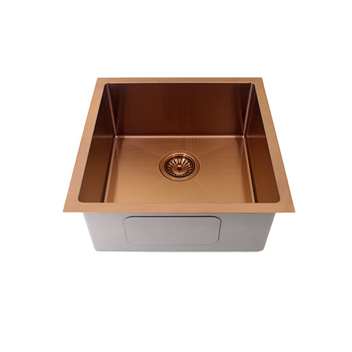 Copper Single Bowl Sink 31L