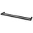 Esperia Matte Black Double Towel Rail 800mm