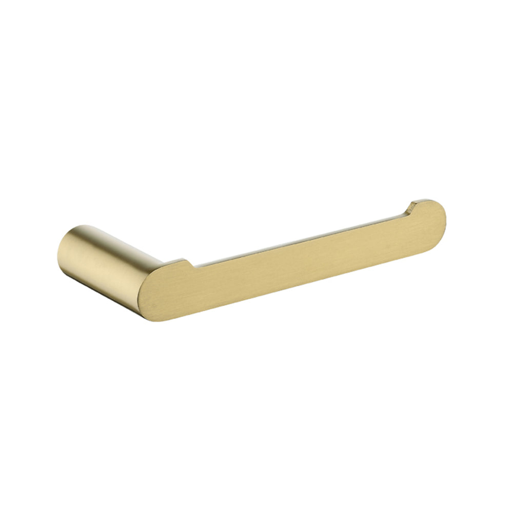 Esperia Brushed Yellow Gold Towel Ring 300mm