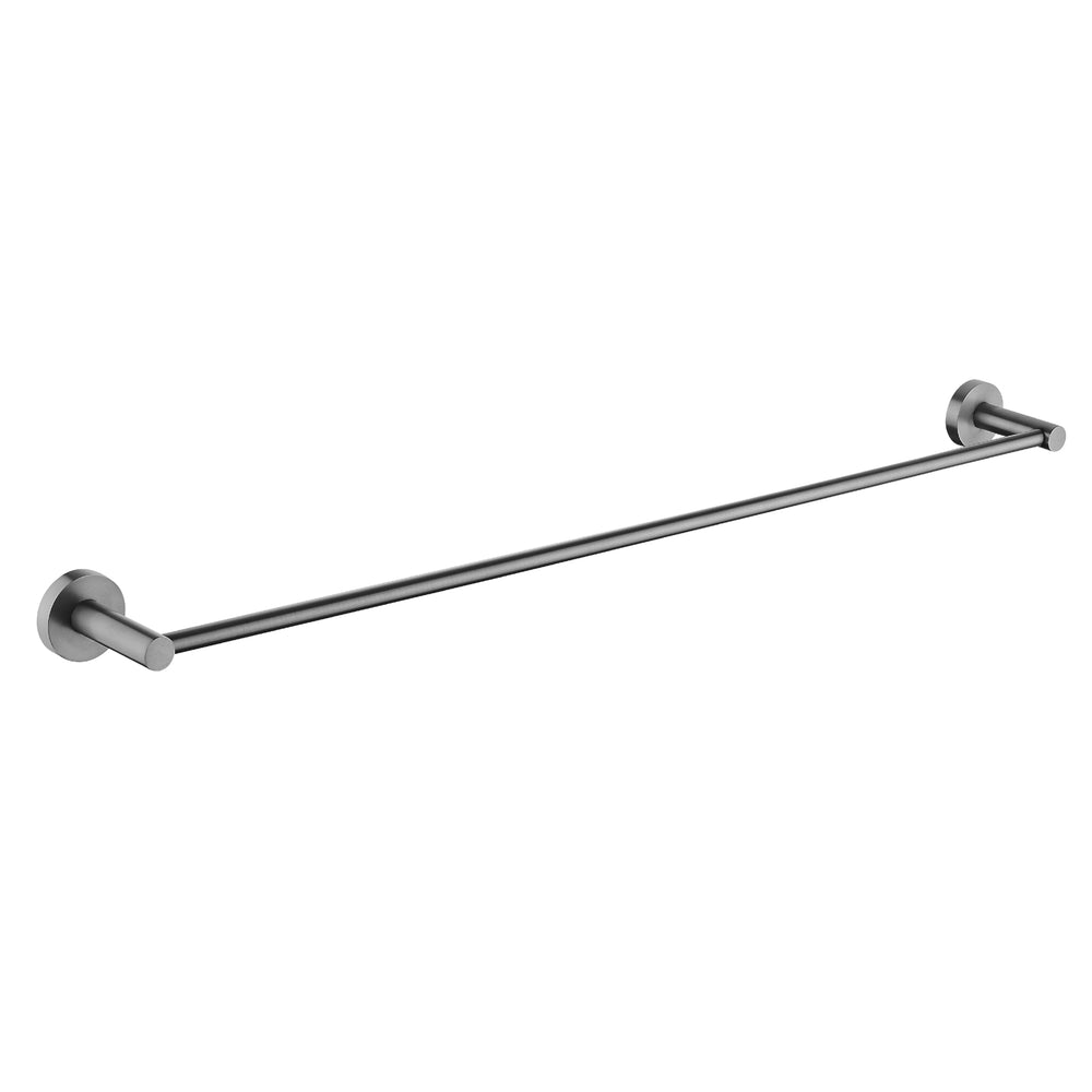 Pentro Gun Metal Grey Single Towel Rail