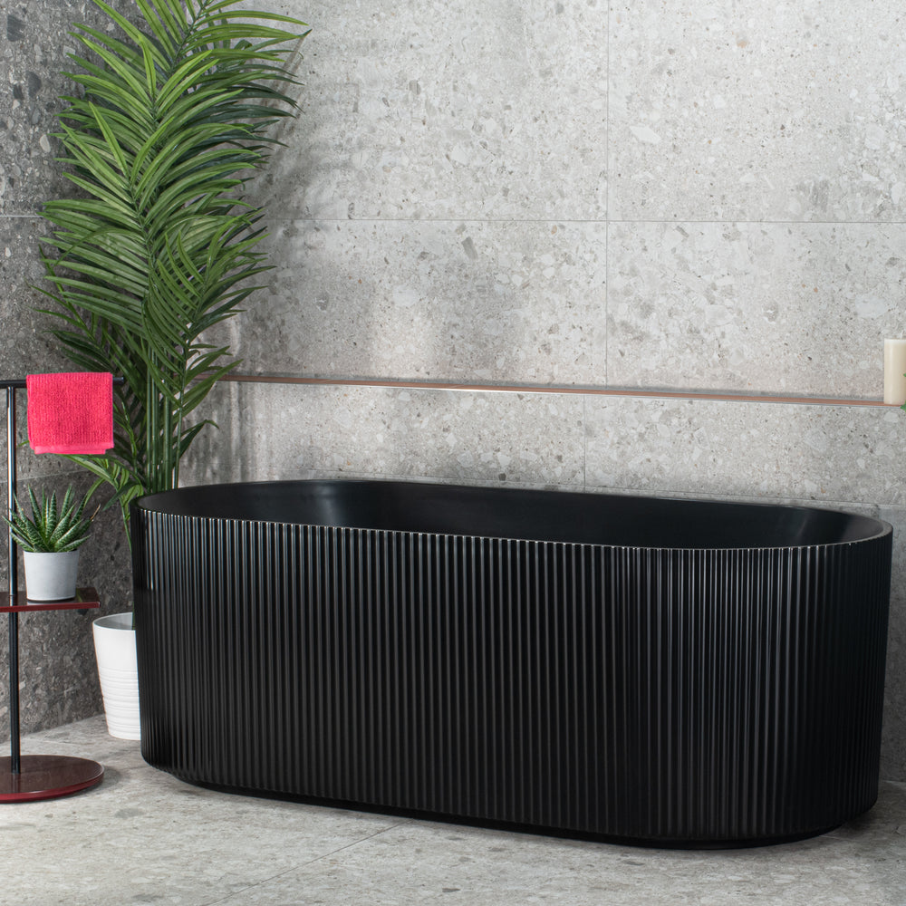 Brighton Groove 1500 Matte Black Bath