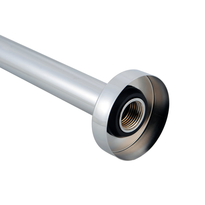 Pentro Chrome Round Ceiling Shower arm 400mm