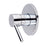 Pentro Chrome Round Shower Mixer Tap