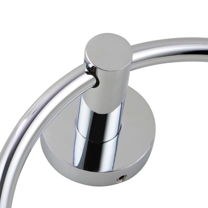 Pentro Chrome Round Wall Mounted Round Hand Towel Ring