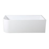 Right  Corner Back to Wall Bathtub 1500x730x510