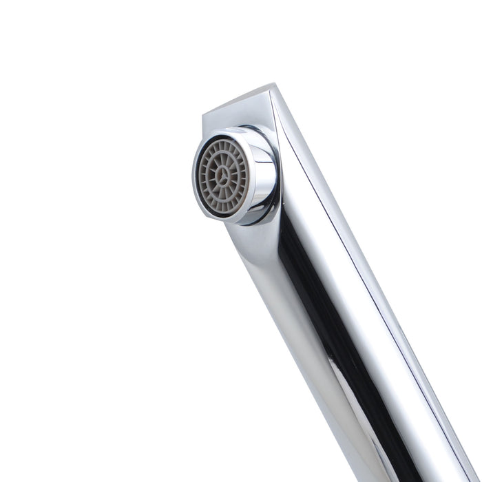 Pentro Chrome Round Tall Basin Mixer