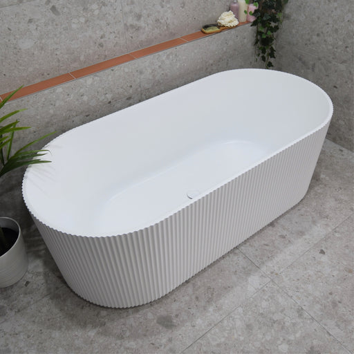 Brighton Groove 1700 Matte White Bath