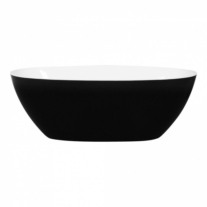 Stella 1500 Matte Black & Matte White  Bath