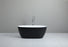 Stella 1500 Matte Black & Matte White  Bath