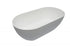 Lucia 1780mm Matte White Stone Bath