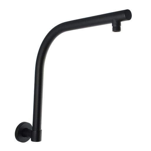 Pentro Matte Black Swivel Wall Mounted Shower Arm