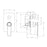 Esperia Matte Black Wall Mixer with Diverter