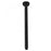 Pentro Matte Black Round Ceiling Shower Arm 400mm