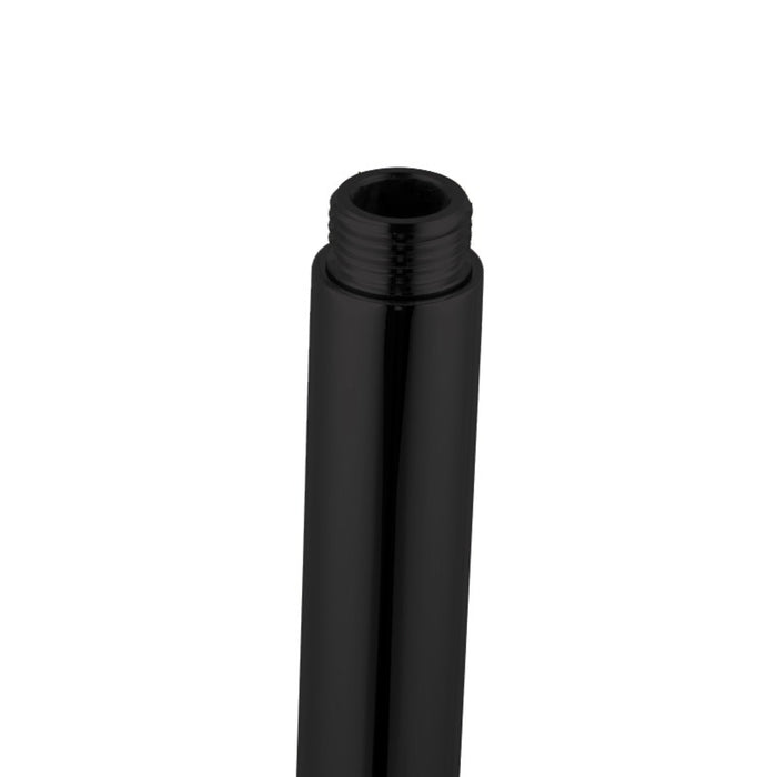 Pentro Matte Black Round Ceiling Shower Arm 400mm