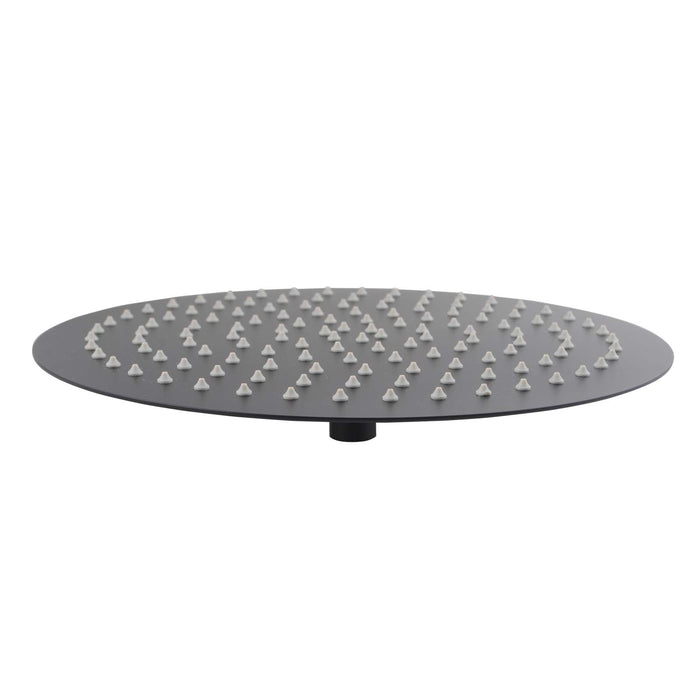 Pentro 12″ Matte Black Round Ultra-thin Shower Head
