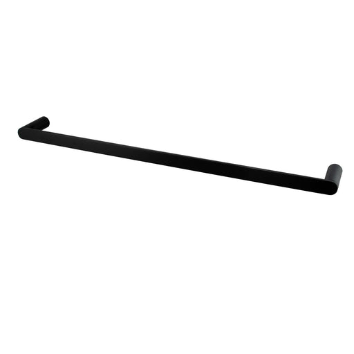 RUSHY Black Single Towel Rail 600mm