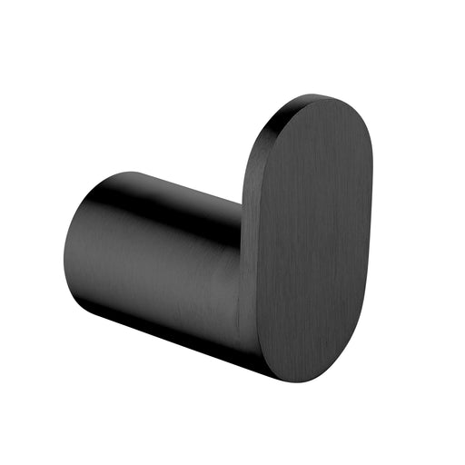 RUSHY Black Round Robe Hook