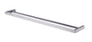 RUSHY Brushed Nickel Double Towel Rail 800mm