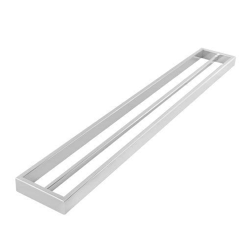 IVANO Series Chrome Double Towel Rail 800mm