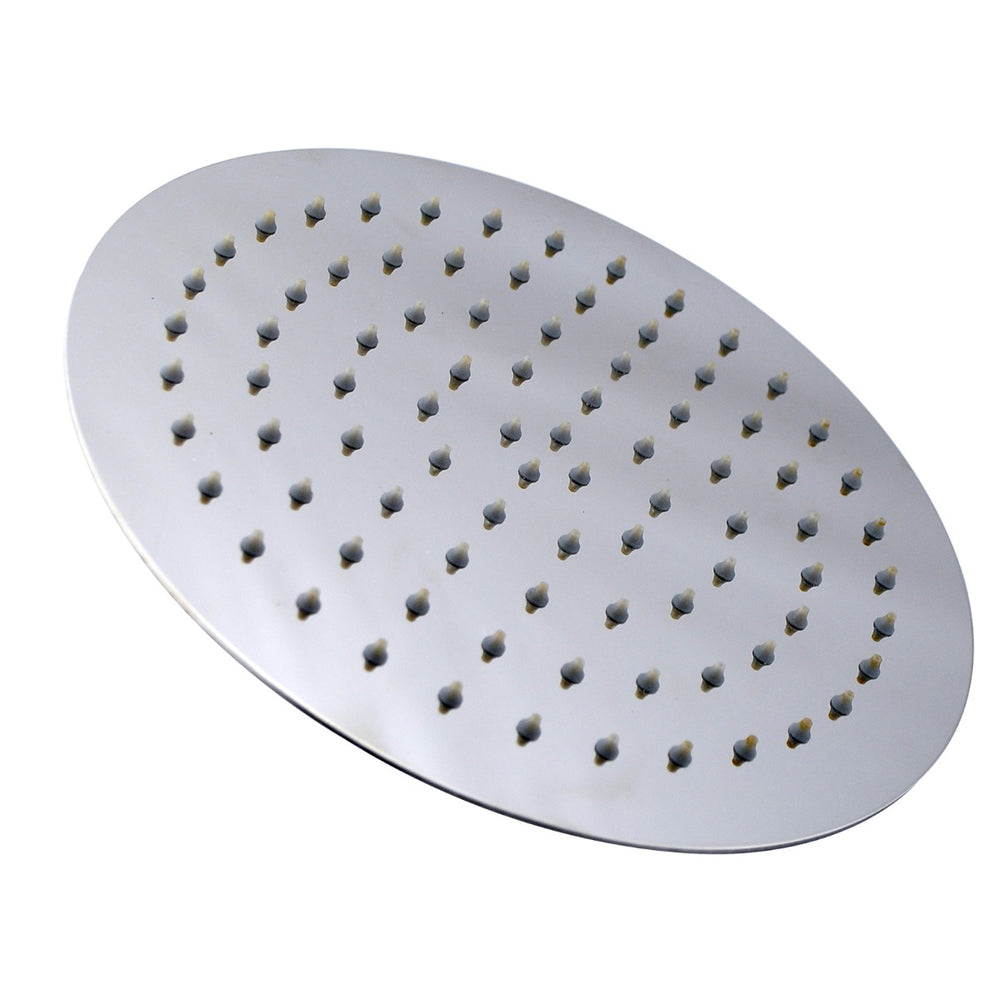 Super-slim Round Chrome Rainfall Shower Head 400mm