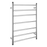 Round Chrome Electric Heated Towel Rack 7 Bars