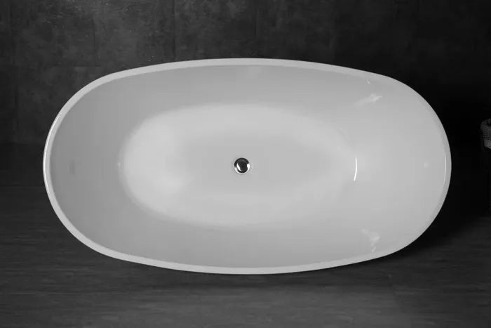 Vinny Egg Shape  Bathtub 1500mm - Gloss White