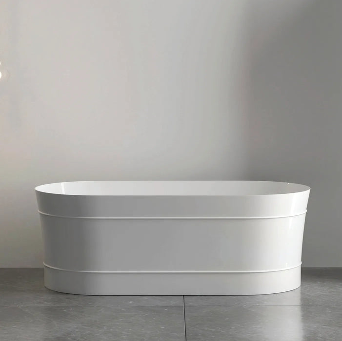 Bondi Bath1500mm Gloss White