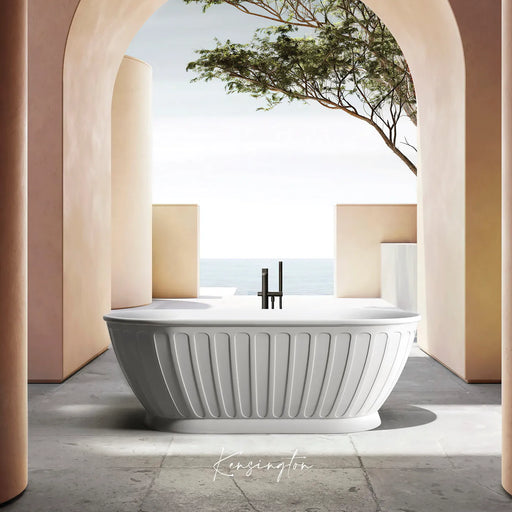 Attica Kensington Bath 1500mm Gloss White