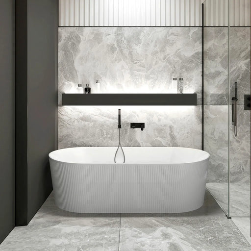 Noosa Bath 1700mm Gloss White