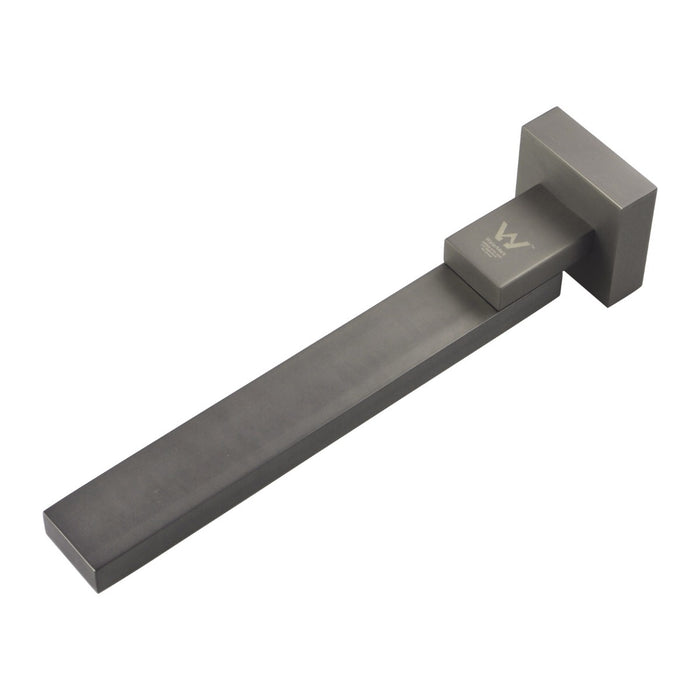 BLAZE Gun Metal Grey Bathtub/Basin Wall Spout